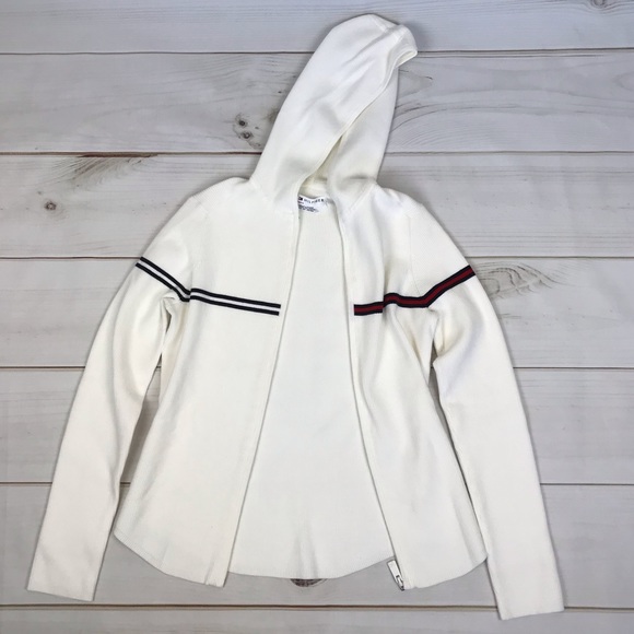 Tommy Hilfiger Sweaters - TOMMY HILFIGER Zip Up Hooded Sweater